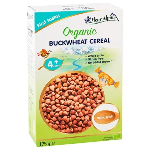 Каша безмолочна для дітей від 4міс Buckwheat cereal Organic Fleur Alpine к/у 175г