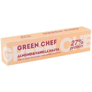 Цукерка Green Chef 45г протеїнова almond vanill