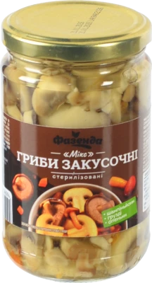 Гриби Фазенда 300г мікс закусочні