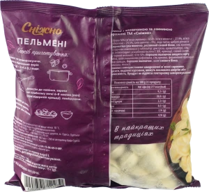 Пельмені Сніжно 800г яловичина свинина