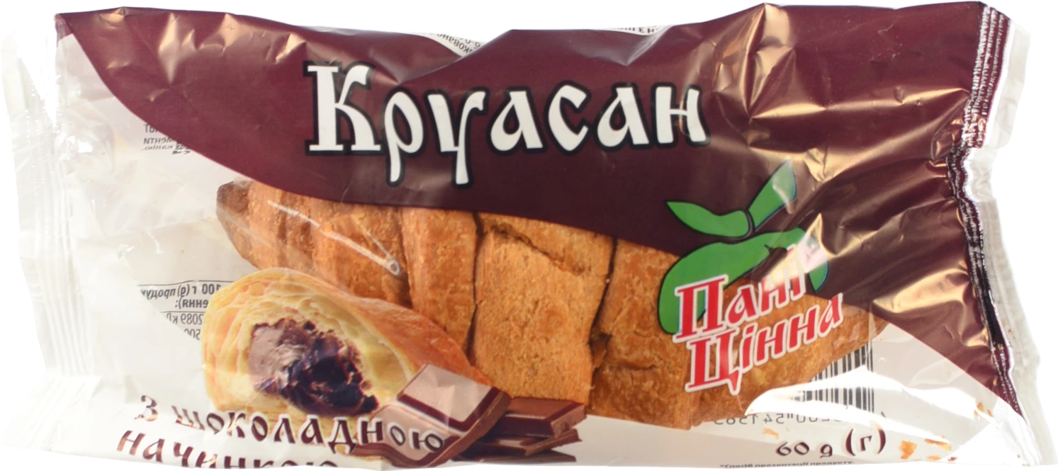 Круасан Пані Цінна 60г шоколад