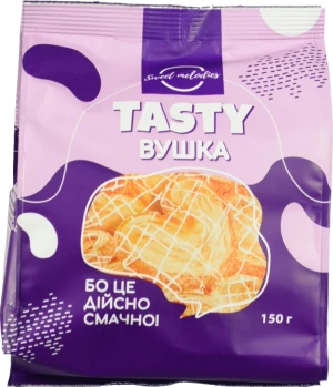 Печиво здобне Sweet melodies 150г вушка купити в Одесі за низькою