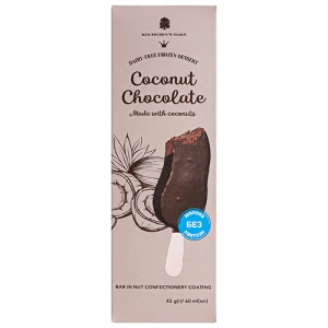 Десерт 12% заморожений у горіховій глазурі Coconut Chocolate Kochubey's Oaks к/у 45г