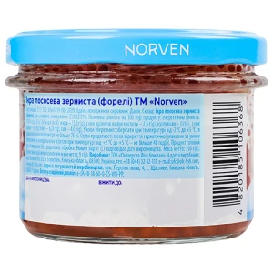 Ікра форелі зерниста Norven 210г
