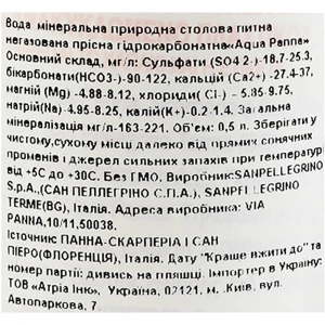 Вода Acqua Panna 500мл мінеральна н.газ
