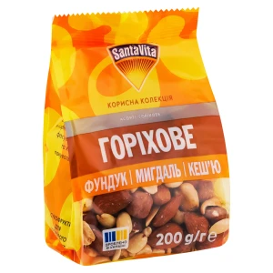 Асорті Горіхове SantaVita «Корисна колекція», 200 г