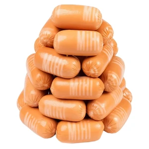 Сосиски Бащинський Міні з курячим філе варені без оболонки, першого ґатунку