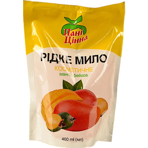 Мило рідке Пані Цінна 460мл косметичне манго фейхоа