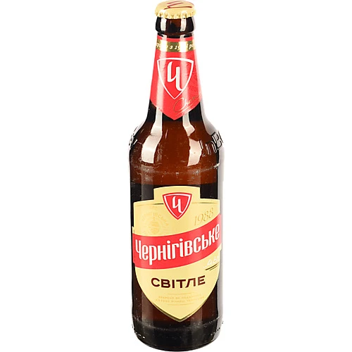 Пиво Чернігівське 0.5л Світле Пастеризоване