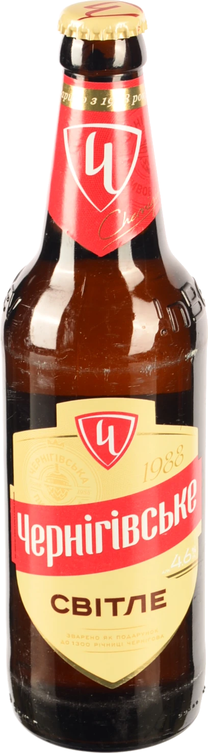 Пиво Чернігівське 0.5л Світле Пастеризоване