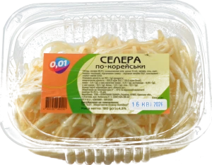 Селера 0.01 180г по-корейськи
