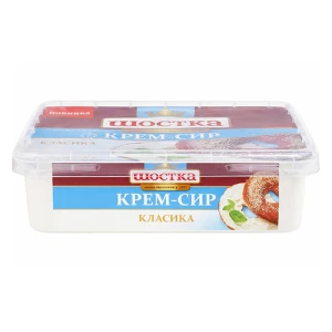 Продукт крем-сир Шостка 160г 18% ванн.