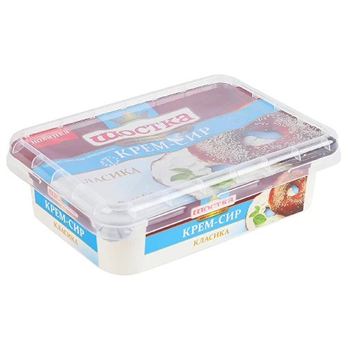 Продукт крем-сир Шостка 160г 18% ванн.