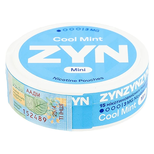 Безтютюнові подушечки Zyn 3mg ZYN Mini Coo