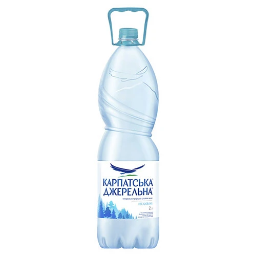 Вода мінеральна негазована Карпатська Джерельна п/пл 2л