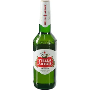 Пиво світле фільтроване пастеризоване «Stella Artois», 5,0%, 0,5 л, скляна пляшка