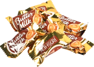 Карамель молочна льодяникова Butter Milk Roshen м/у 1кг