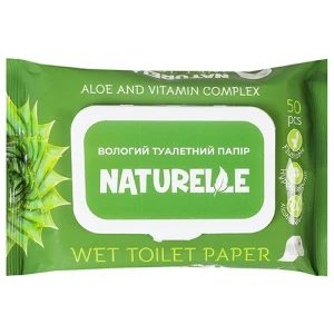 Туалетний папір Naturelle 50шт вол.алое компл. віт