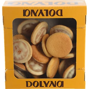 Печиво Dolyna 300г галіція апельсин біла глазур