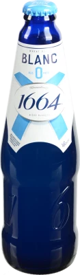 Пиво б.а Kronenbourg 0.46л 1664 blanc спец. пшен. світле