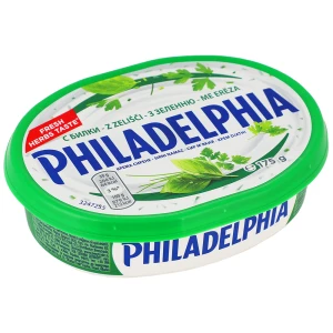 Сир Philadelphia м'який з зеленню 67 % 175г