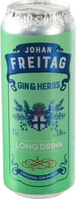 С.алк.напій Johan Freitag 0.5л джин трави з.б.