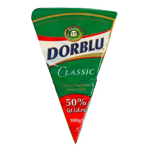 Сир Kaserei Champignon Dorblu Classic напівтвердий з блакитною пліснявою 100г