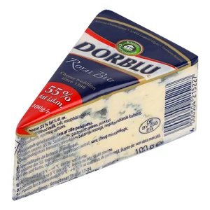 Сир Kaserei 100г 55% дор блю синій