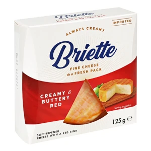 Сир Briette Creamy&Buttery Red м'який 125г