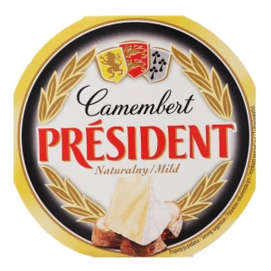 Сир Камамбер ТМ «Президент» 120г, 60%
