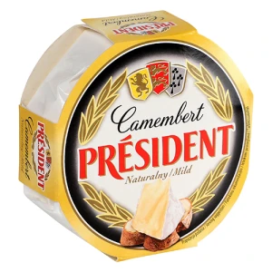 Сир Камамбер ТМ «Президент» 120г, 60%