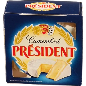 Сир Камамбер ТМ «Президент» м'який 90г, 60%