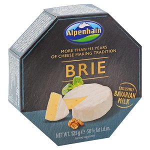 Сир Alpenhain Select Brie 125г, 50%