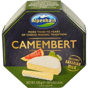 Сир Alpenhain Select Камамбер 125г, 50%