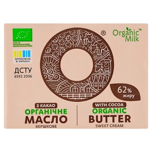 Масло Органік Мілк 180г 62 какао