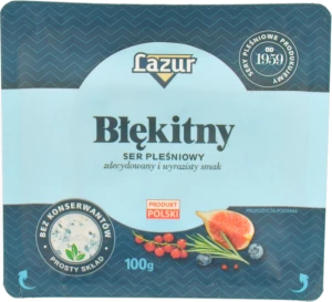 Сир Lazur Блакитний 100г 50% жирності
