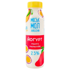 Йогурт ММЗ 250г 2.5% манго маракуйя