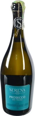 Вино ігристе 0.75л 10.5% біле сухе Prosecco Treviso Serena 1881