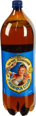 Пиво «Рибачка Соня» світле фільтроване пастеризоване, 4,2%, 2,5 л, ПЕТ-пляшка