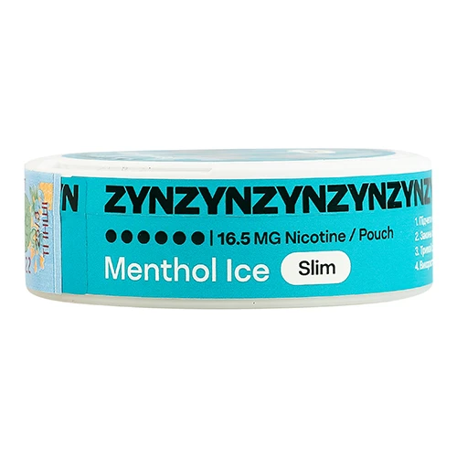 Безтютюнові подушечки Zyn 16.5mg Slim Menthol купити в Одесі за