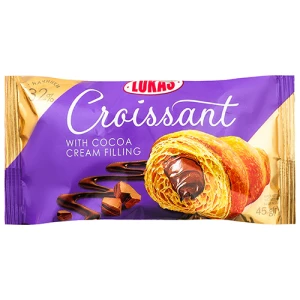 Круасан Lukas з начинкою какао крем, 45 г