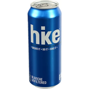 Пиво спеціальне нефільтроване пастеризоване «Hike Blanche», 4,9%, 0,5 л, банка металева