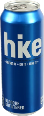 Пиво спеціальне нефільтроване пастеризоване «Hike Blanche», 4,9%, 0,5 л, банка металева