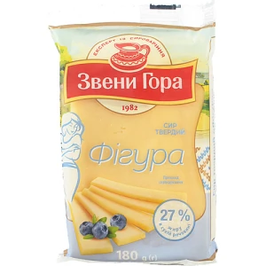 Сир «Звени Гора» Фігура 27% 180 г