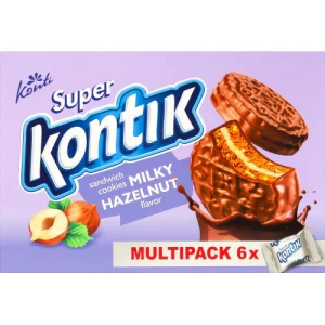 Печиво сендвіч Конти 270г super kontik фундук