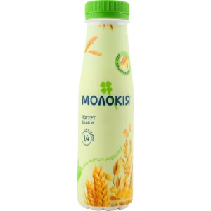 Йогурт Молокія 250г 1.4 Злаки пет