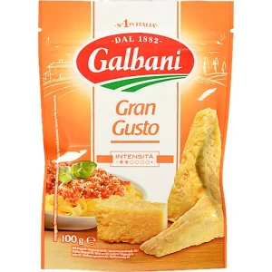 Сир твердий тертий «Galbani Gran Gusto» 35% 100 г