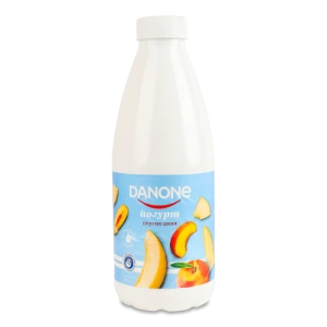 Йогурт 1.5% питний Персик-диня Danone п/пл 800г