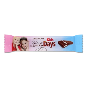 Шоколад молочний «LUCKY DAYS» з молочною начинкою, 12,5 г