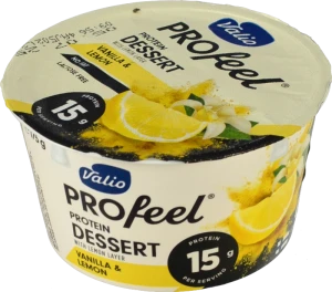 Снек сирковий Valio PROfeel 175г ваніль лимон протеїновий б.лактози ст